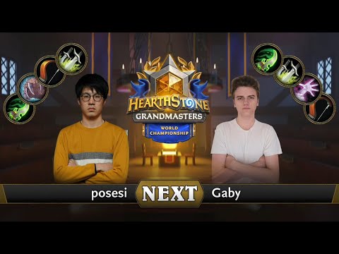 posesi vs Gaby | Top 8 Initial | Hearthstone 2021 World Championship