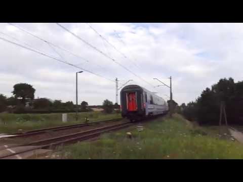 EP09-034 jako EIC Odra 6120 objazdem i bez zatrzymania w Sieradzu