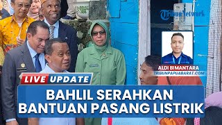 Warga Fakfak Papua Barat Senang, Terima Bantuan Program Pasang Baru Listrik dari Menteri Bahlil