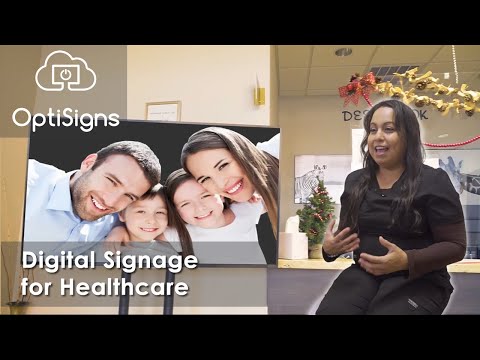 Deerbrook Family Clinic - Digital Signage in Healthcare industry