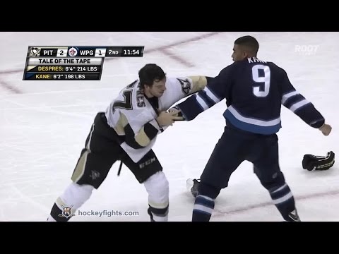 Simon Despres vs Evander Kane