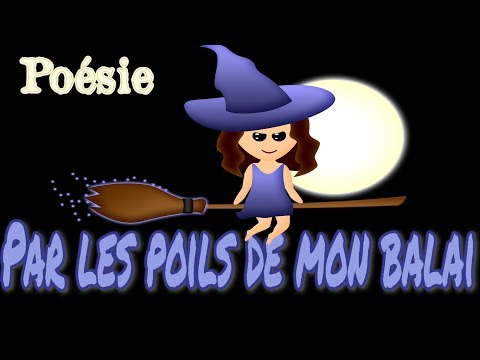 Poésie 🎃 Par les poils de mon balai de Marie Litra 🎃