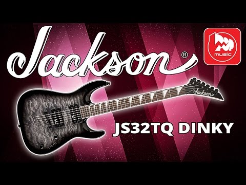 JACKSON JS32TQ DINKY электрогитара для тяжелой музыки, играет Сергей Полянский