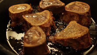 BBQ Bone Marrow on the Big Green Egg
