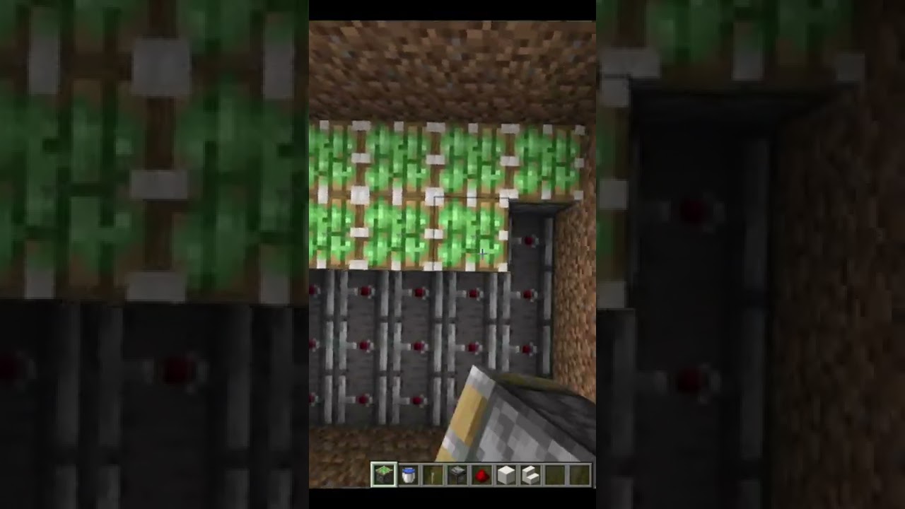 How to make a SWIMMING POOL in MINECRAFT Redstone Part 4 #shorts