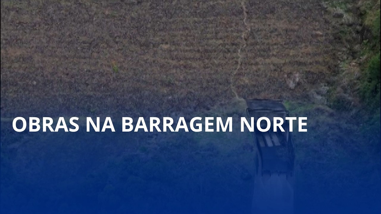 Obras na Barragem Norte