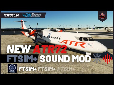 MSFS2020 ATR72 FTSIM+ SOUND MOD COMPARISON #FTSIM+  #msfs2020 #atr72