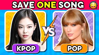 KPOP VS POP ❣️ Save One Drop One🎵 [MEGA CHALLENGE] 🥵😜