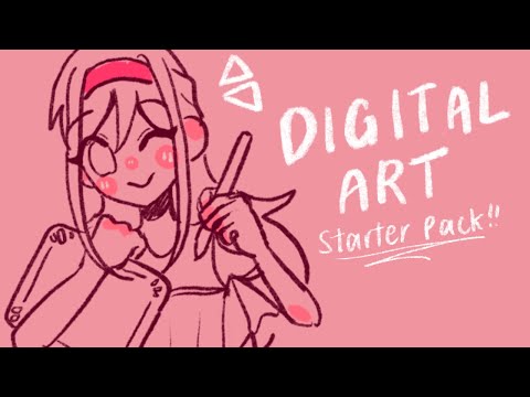 Digital Art Starter Pack! (^０^)ノ✏