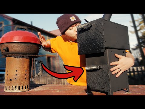 I Made My Own Mini Grill/Smoker and It's Epic