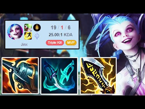 Dominating with Jinx in 12.10 - Jinx ADC Gameplay | Iron to Diamond #12