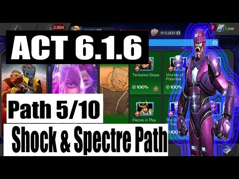 Act 6.1.6 Path 5/10 (Shock & Spectre Path) - Marvel Contest of Champions