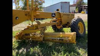 John Deere E0 570 Grader | Lot 2050 | Rangerbid
