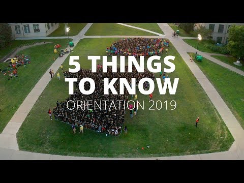Five Things To Know About First Year Orientation