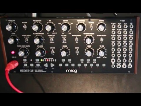 Moog Mother 32 Demo