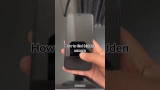 iPhone trick how to find hidden camera 📲 #iphone #shorts