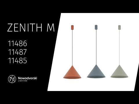 Підвісний світильник, люстра Nowodvorski 11486 Zenith M GU10 1x20W IP20 Теракотовий