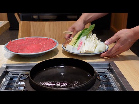 High-end Sukiyaki in Brussels, Belgium