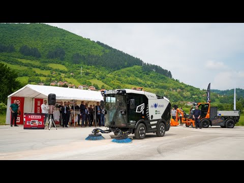 RASCO vehicles presentation in Visoko, Bosnia and Herzegovina