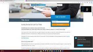 HOW TO FILE A BOND ON A CAR BEFORE THE BANKS PLACE A LIEN ON THE VEHICLE