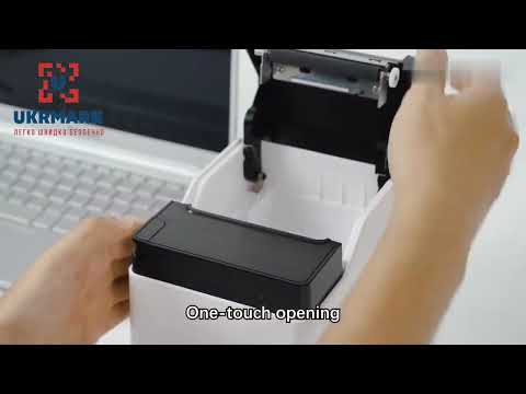 Принтер чеків UKRMARK B300 80 мм USB+Bluetooth для POS друку чеків - фото 1 - id-p2867550064