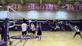 Boys volleyball defeats Los Gatos High School in a close match