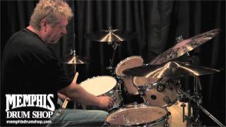 DW 14 x 6.5 Aluminum Wrinkle Snare Drum (DRVA6514SVC)