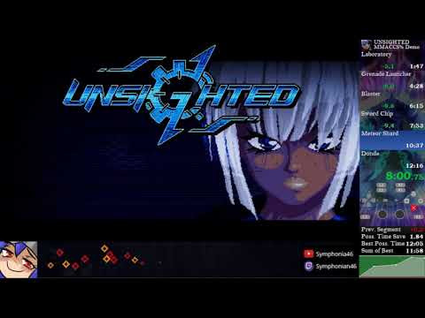 UNSIGHTED Demo MMACCS% Speedrun - 7:10.491 IGT (12:04 RTA)