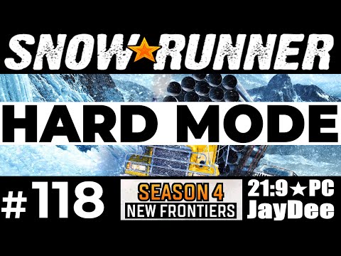 Snowrunner Hard Mode Tag #118 ★ Scouten mit dem Tatarin - Nördliche Aegis Anlage  (AMUR)