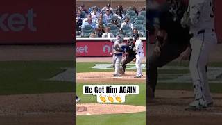 Tyler Heineman gets the base stealer for the second time today ???? #MLB #BlueJays