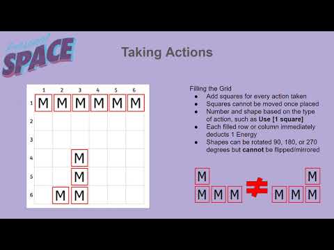 Personal Space Tutorial: Actions