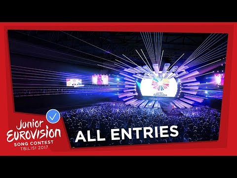 ALL 16 ENTRIES OF THE 2017 JUNIOR EUROVISION SONG CONTEST 🎶 🎉