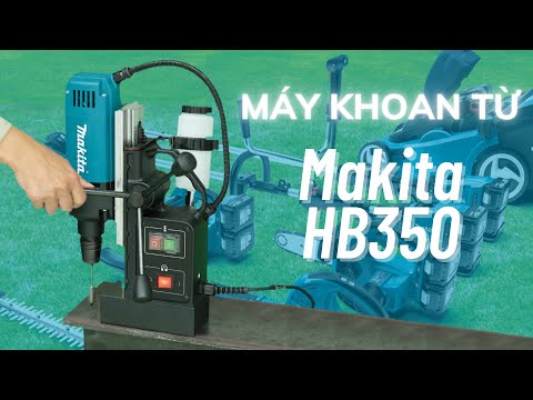 Makita Magnetinis gręžtuvas HB350 36 mm • 850 aps/min video