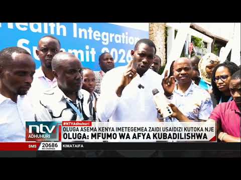 Oluga: Mfumo wa afya kubadilishwa
