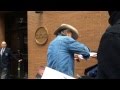 COUNTRY LEGEND DWIGHT YOAKAM LEAVING TV TALK SHOW THE VIEW TAPING IN NYC
