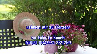 Alle Vögel sind schon da(All birds are already there) - Simone Sommerland:  with Lyrics(가사번역) || 봄바람