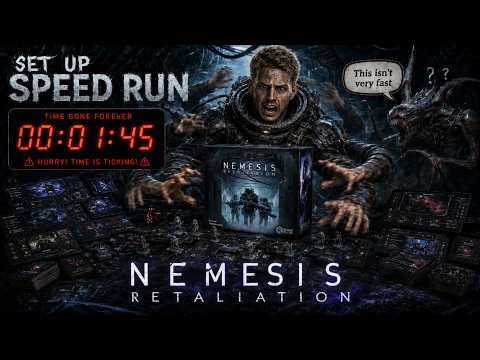 Set Up in 24 minutes or less - Nemesis Retaliation - Set Up Speed Run