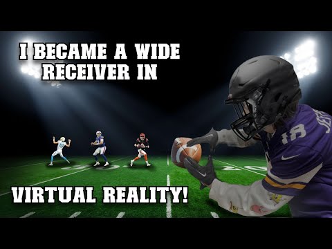 I Became A Wide Receiver In Virtual Reality!