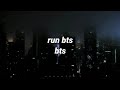 Run Bts By Bts English Lyrics