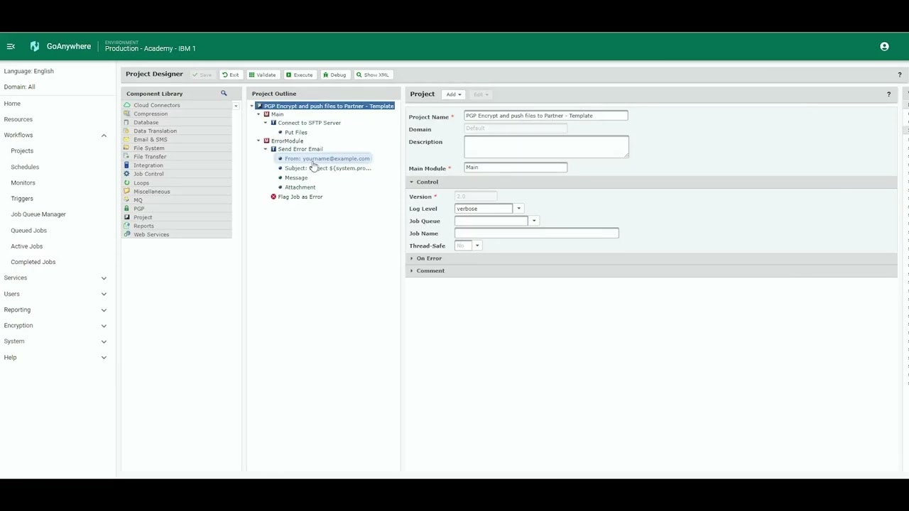 PGP Encryption and SFTP Push Overview for IBM I