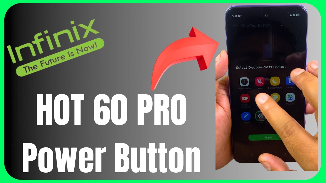 Infinix Hot 60i Power Button Settings Change These Now