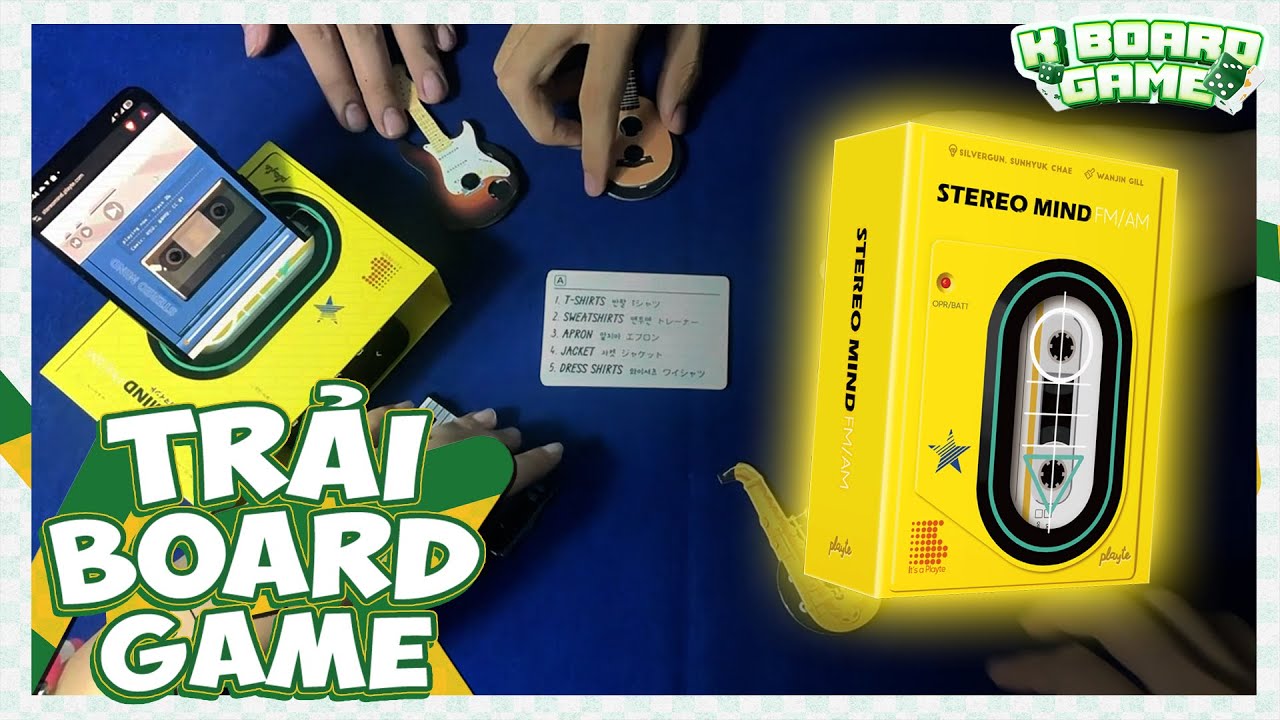 Stereo Mind: Tổ đội chúng tôi chả hiểu nhau | Trải Board Game | K Board Game