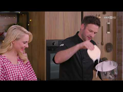 Silvia kocht Mario Köstl -  Wolfgangsee Praline auf Tomatenragout -Schokobrownie mit Marshmallows