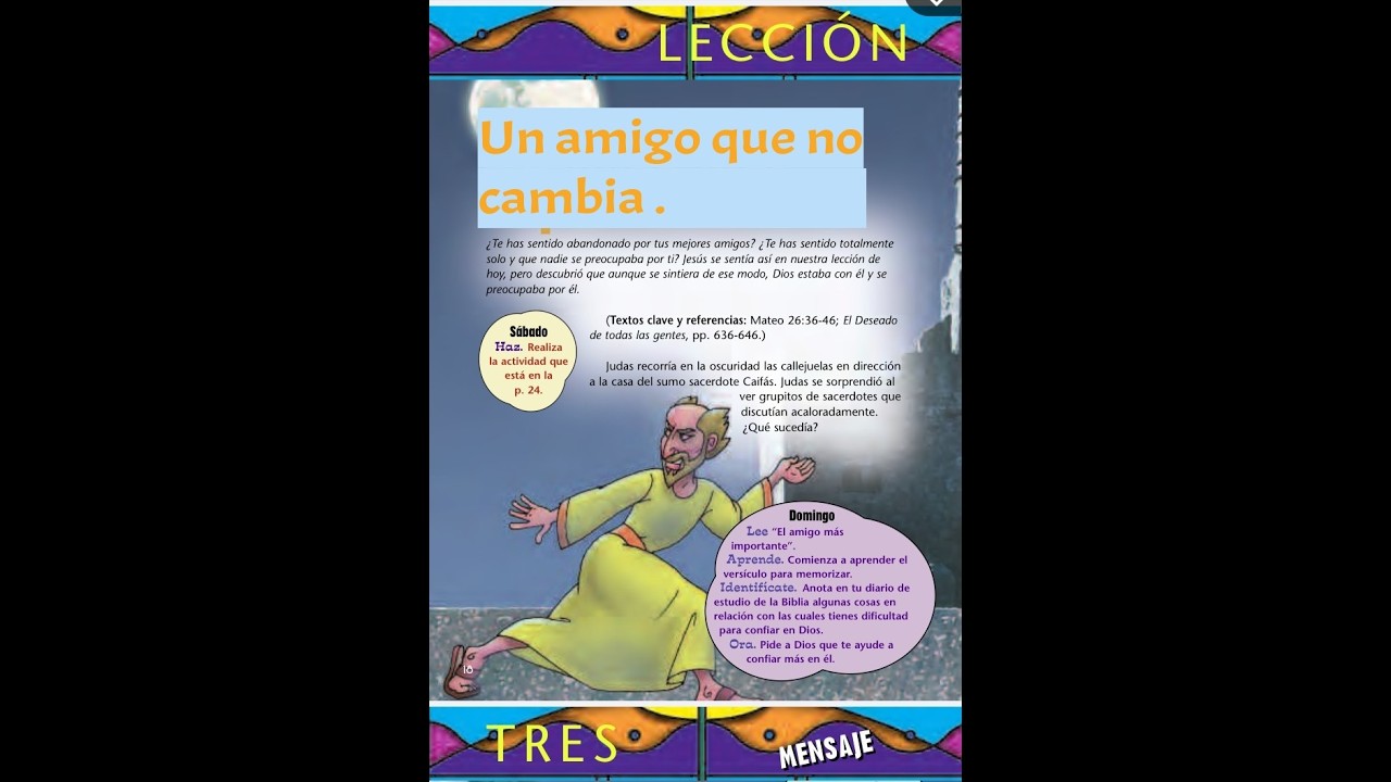 Lesson 3 Intermediaries 2nd Quarter 2026, A friend who doesn't change