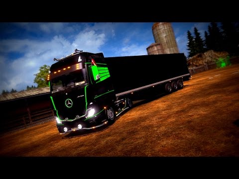 ETS 2 ● Multiplayer ● K-REISS brauc ● Braucam pa ETS2 ceļiem ●