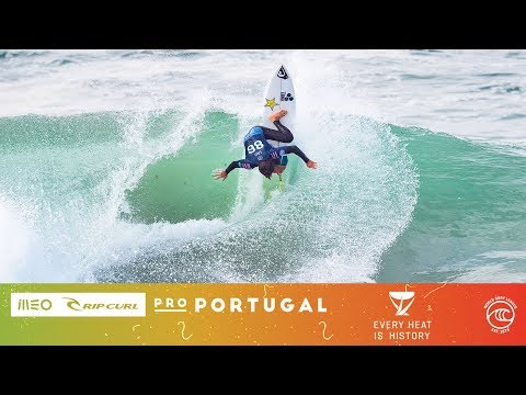 Bourez vs. Lau vs. Bailey - Elimination Round, Heat 4 - MEO Rip Curl Pro Portugal 2019