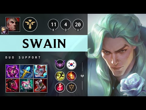 Swain Support vs Nautilus - KR Master Patch 25.S1.3