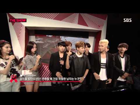 140902 T-ARA Jiyeon - MC CUT @ SBS The Show - Live HD 1080p