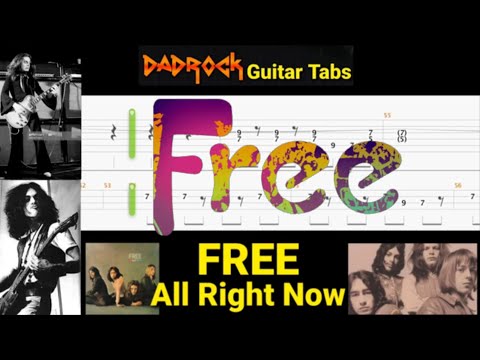 All Right Now - FREE - Guitar + Bass TABS Lesson