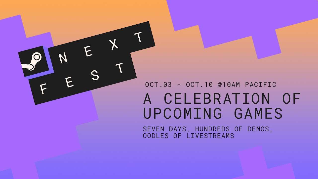 Steam Next Fest - October 2022 Edition Event Trailer - YouTube